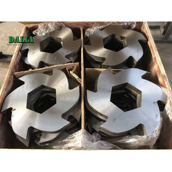 Large Capacity Double Shaft Shredder Machine For Waste Plastics Iso / Ce