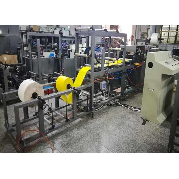 Full Automatic PLC System Double Sides Coat Glue Yellow Insect Trap Paper Making Machine