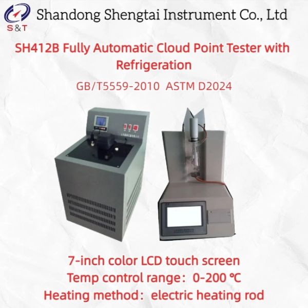 Fully Automatic Cloud Point Tester SH412B ASTM D2024 GB/T5559