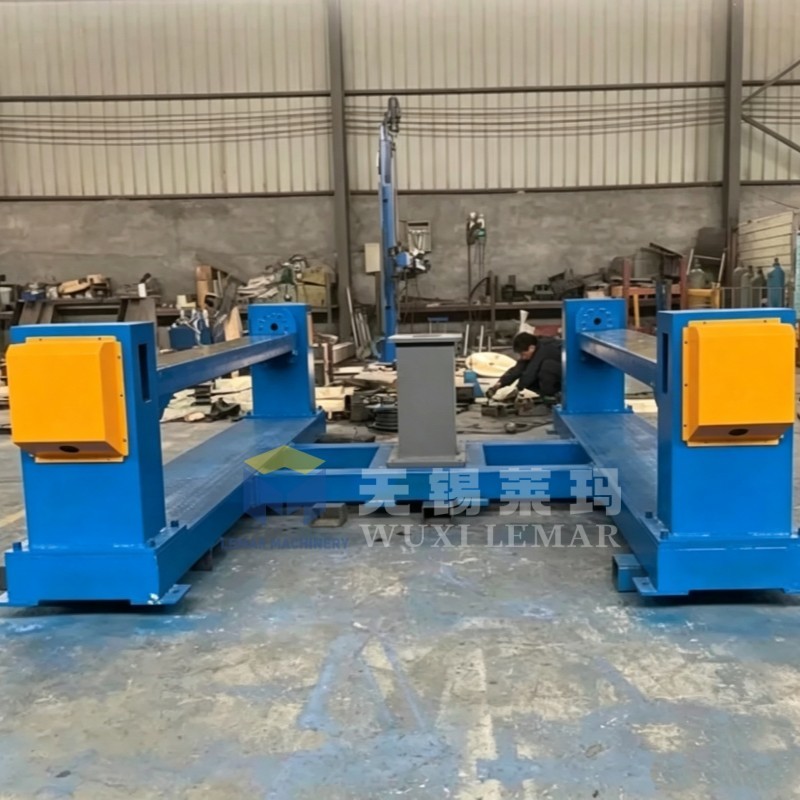 5 Ton Head Tail Welding Positioner, Robot Linkable Automatic Rotary Positioner for Cylinder Vessel Welding