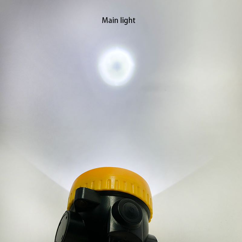 Durable LED Mining Lamps with wireless charging capability IP68 waterproof standard and powerful 2600mAh Li ion battery ideal for mining