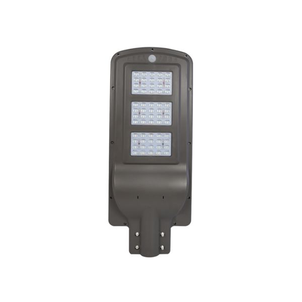 60 W All In One Integrated Solar LED Street Light ABS Material 6000-6500k