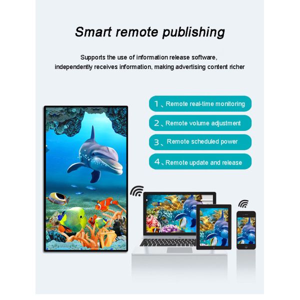 Waterproof Intelligent HD 1080P Lcd Window Digital Electronic Elevator Advertising Screen