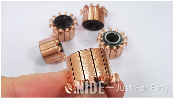 12P Copper Electric Motor Commutator DC Hook Type