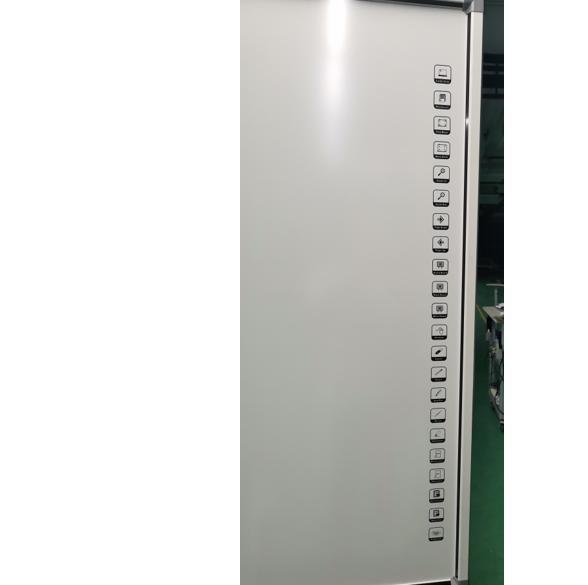 120 Inch 10 Point Touch Screen Teaching Board Wall Mounted With Hotkeys