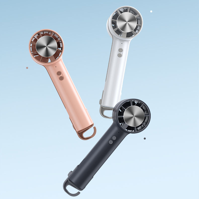 Custom Velocity Air Cooling Small Portable Batter Mini USB Rechargeable High Wind Speed Handheld Fan