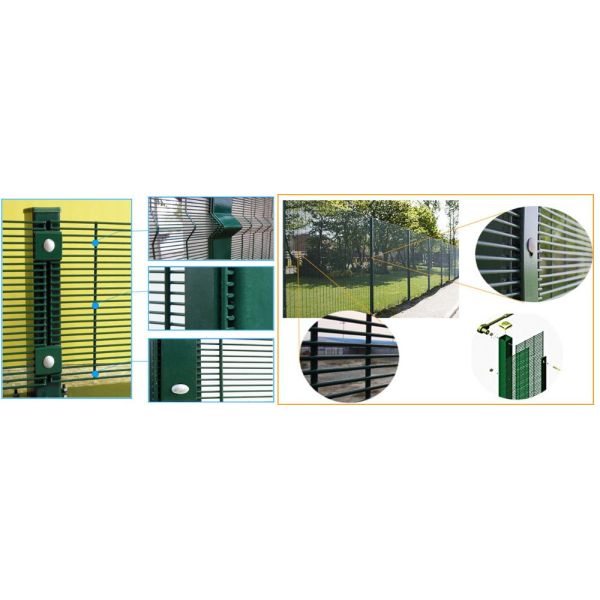 358 welded mesh fencing