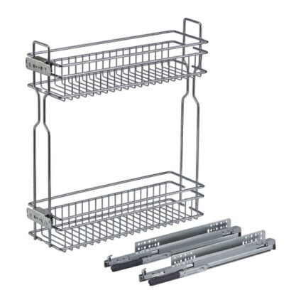 B003 Kitchen Pull out basket drawer :Narrow Drawer Basket