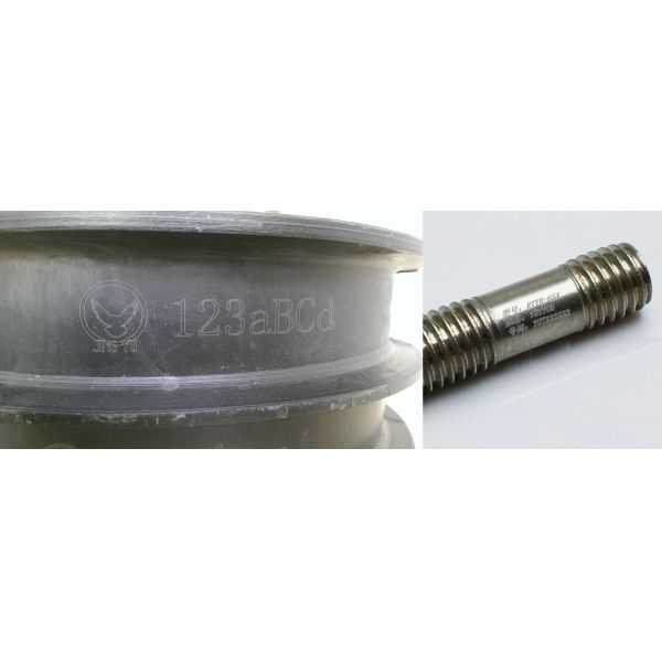 Stainless Steel Laser Marking Machine / Industrial Laser Marking Machine For Date Coding
