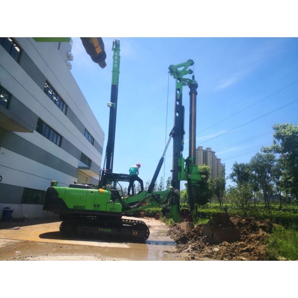 Tysim Kr60A Drilling Rig Small Hydraulic Piling Machine Construction Piling 30 Rpm