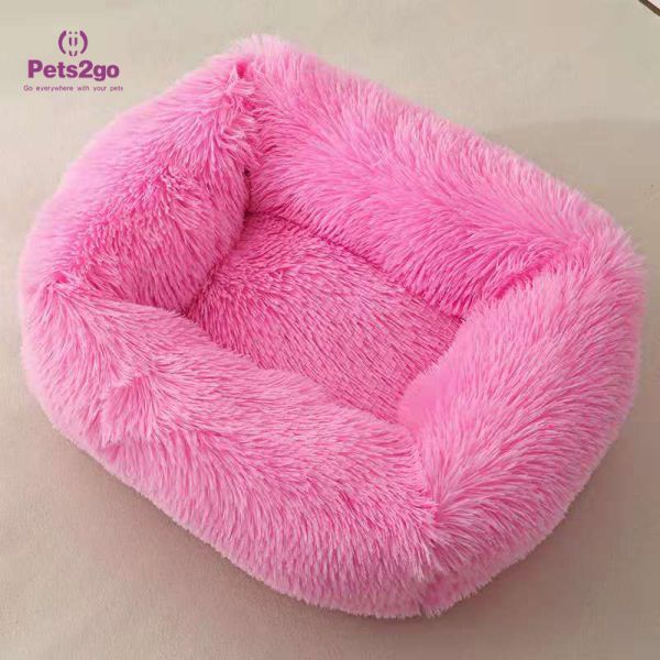 Thickened Warm 2kg Square Plush Pet Bed Mat
