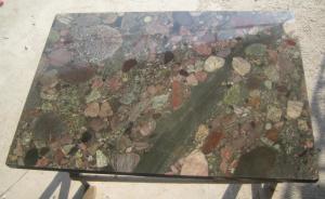 Quality Exotic Polished Natural Slate Wall Tile , Multi Color Granite Wall Tiles for sale