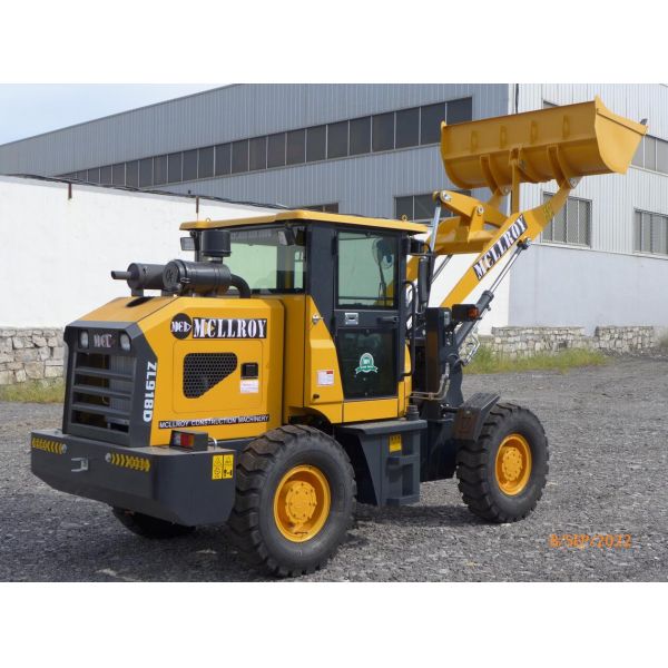Articulated Miniature Front End Loader 800kg 1000kg Rate Load