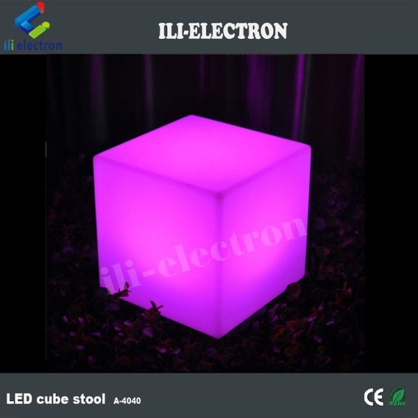 party decor glowing cube light /led lighting cube /led light up cube