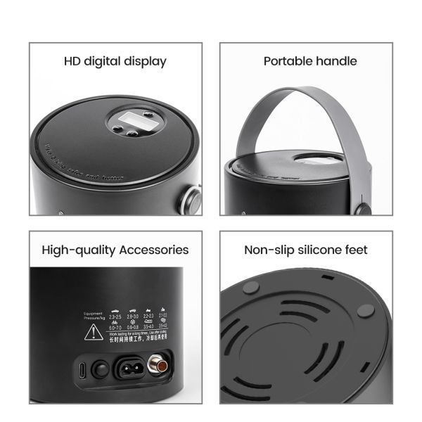 12V 150psi Electric Automatic Inflatable Car Tyre Air Pump Compressor Machine YANTU A05