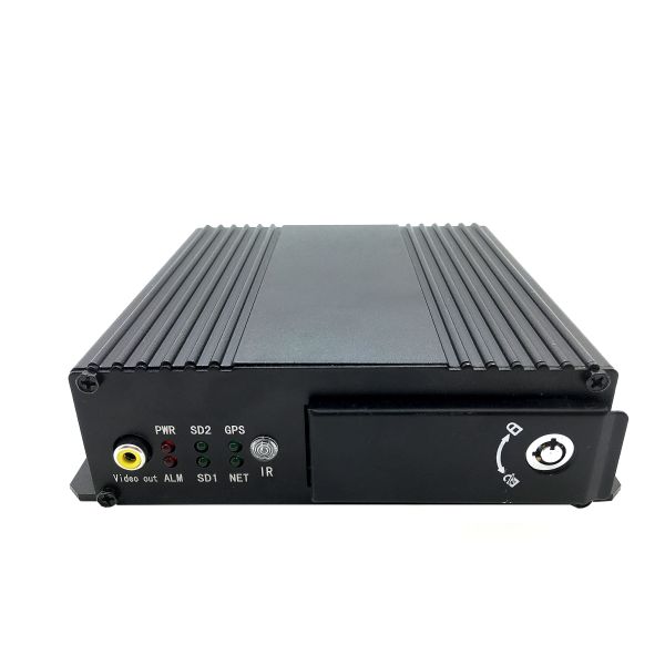 4ch / 8ch 360 Degree SD Card Mobile DVR For Double - Decker Bus Security Monitoing