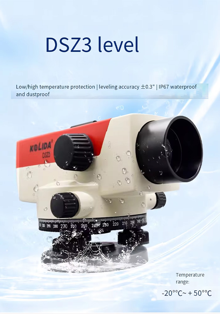 KOLIDA High Precision Measuring Auto Level And Dumpy Level Electronic Leveller Instruments