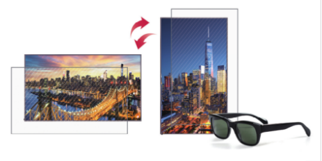 21.5 Inch 2000nits Industrial LCD Display for Window Facing