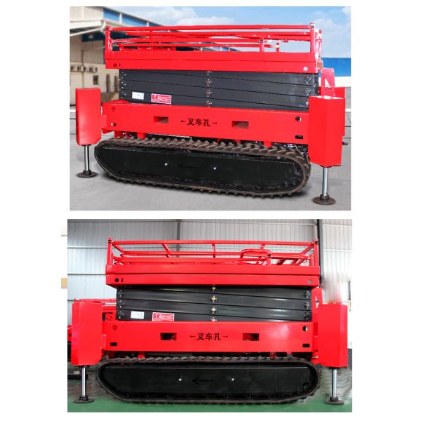 High Quality 4m-14m Self Driven Mobile Aerial Work Platform Aerial Work Platform Full Automatic Lift Hydraulic Scissor Lifts