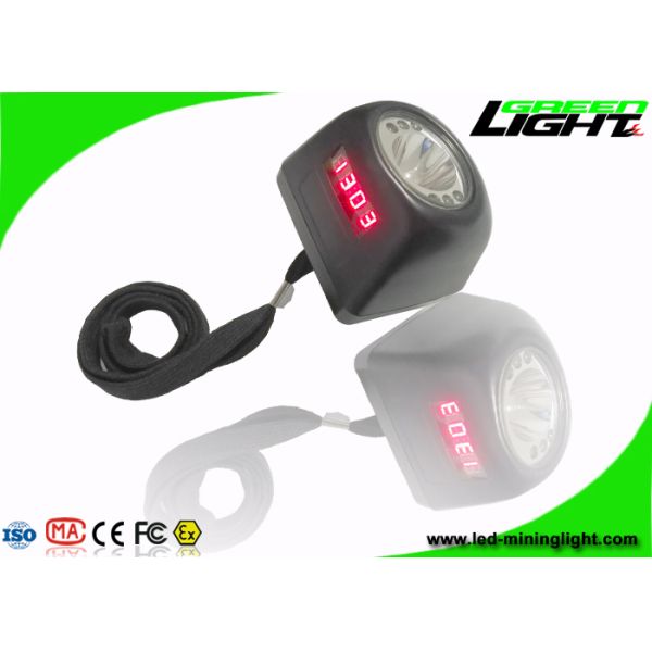 Durable Cordless Mining Lights 4000lux Brightness IP68 Waterproof With Safety Rope