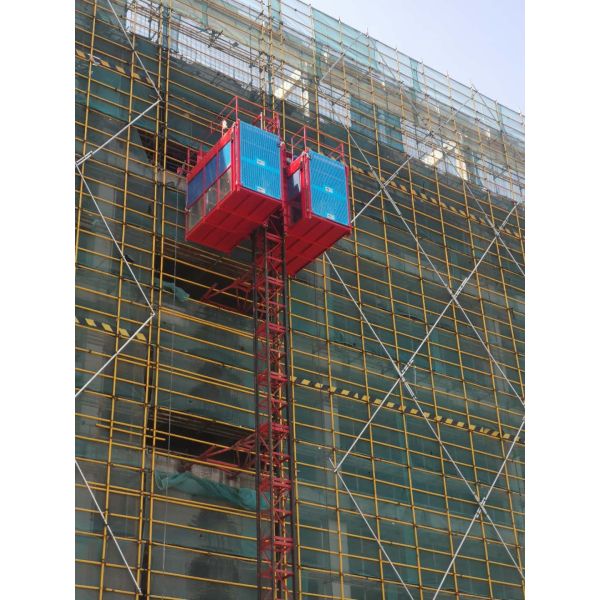 Low Noise Construction Hoist Elevator Pinions & Racks Devices Driven