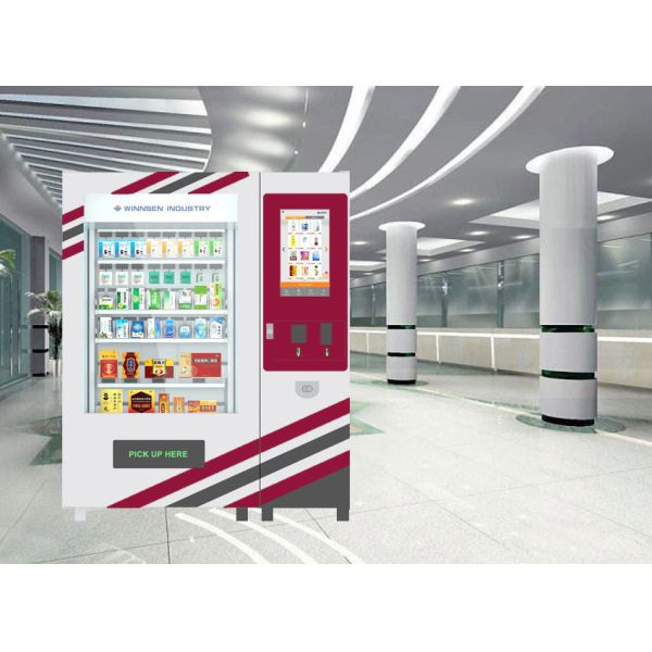 Buy 22" Touch Screen Pharmacy Vending Machine Kiosk For Indoor Use , CE / FCC at wholesale prices