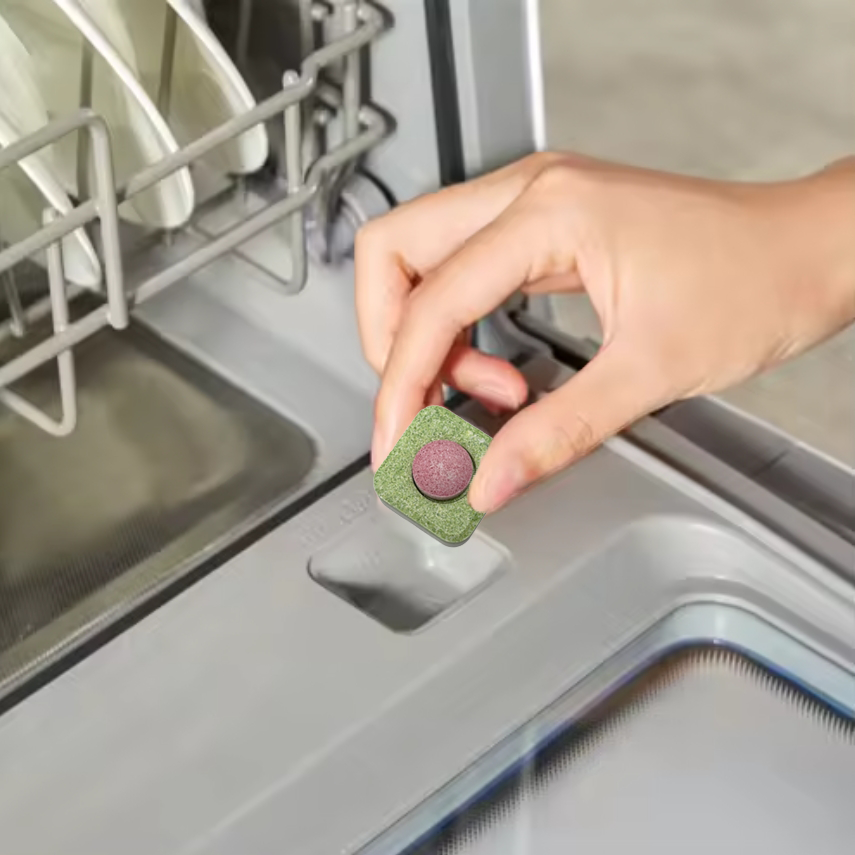 Dishwashing Cleaning Tablets, Remove Water Stains, Grease, Efficient Household Cleaning Supplies