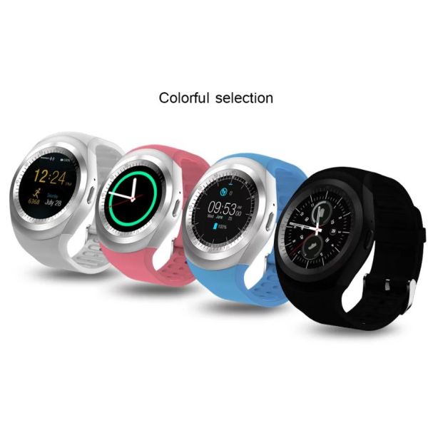 Y1 Round Bluetooth Wearable Passometer Smart watch Sleep Tracker Business Smartwatch for Android