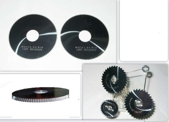 KM Solid carbide slitting cutter circular saw blade for metal cutting