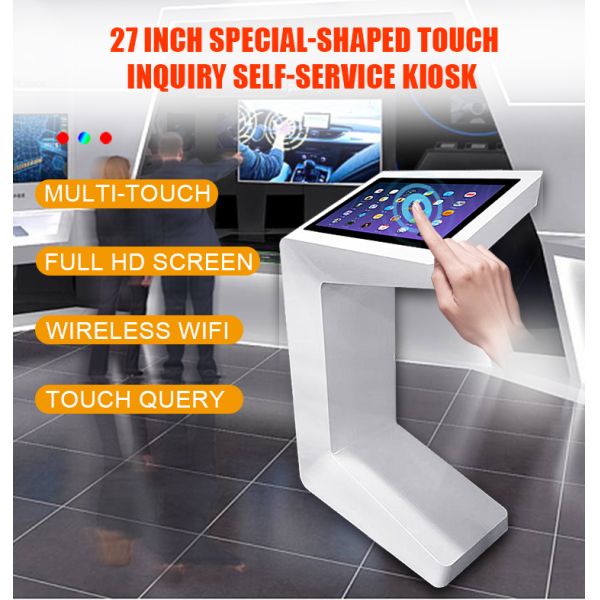 Android 11.0 Information Checking Touch Screen Kiosk AIO 27" 4K