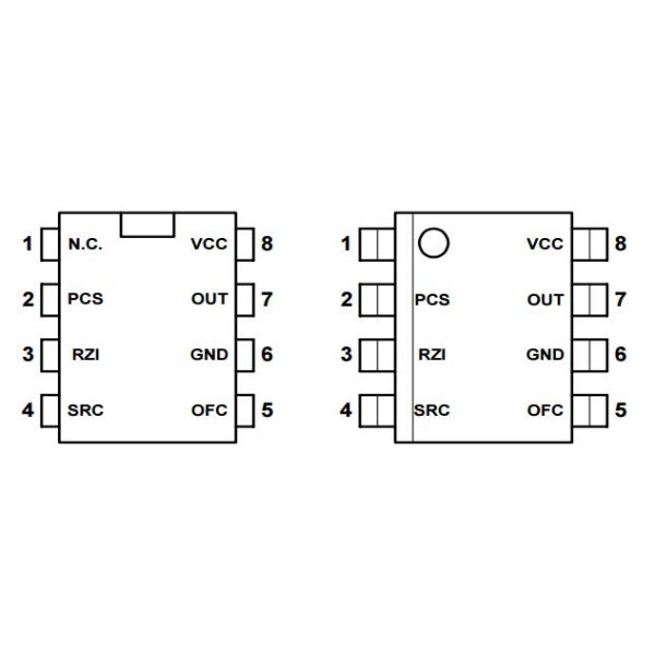 ICE1QS01 ic integrated circuit Controller for Switch Mode Power Supplies , Low Power Standby