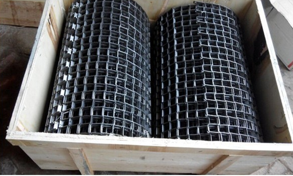 U Type Flat Wire Honeycomb Conveyor Belt 1.5mm Thickness