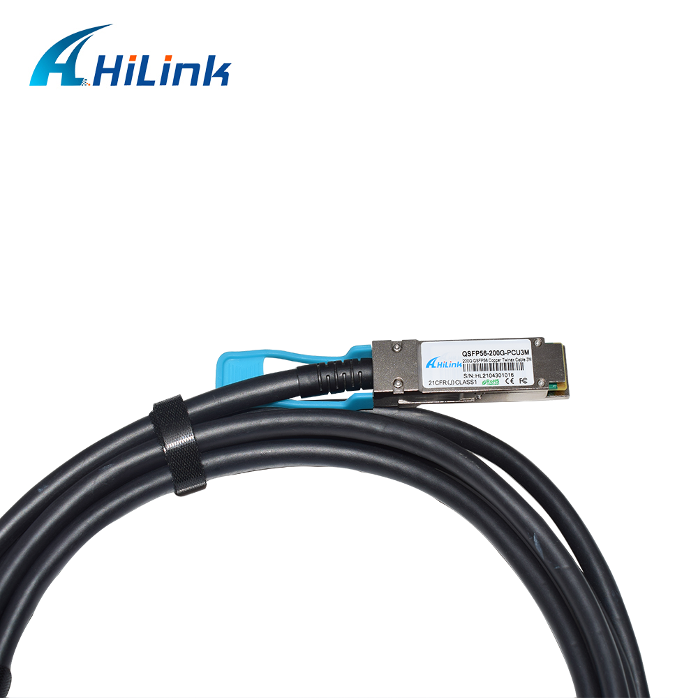 PAM 3m 200G QSFP56 Direct Attach Cable 26AWG 56Gbps PAM4