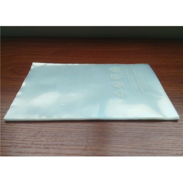 Garment Package Plastic PP Bag With Portable Handle And Ziplock Closure