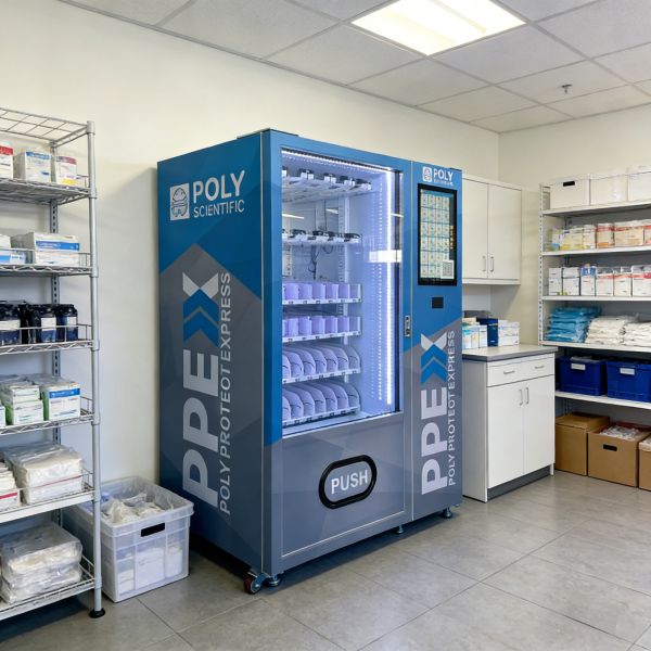 Smart PPE Vending Machine with Employee Management System & IC/ID Card Access