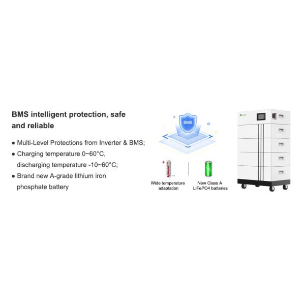 Smart BMS Stackable High Voltage 384V 400V 100AH 40KWH Hoverboard Lithium Parkside Battery LiFePO4 Batterie Box