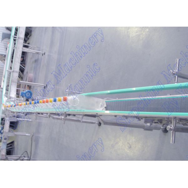 Designed Conveyor Systems / Modular Belt Conveyor Systems For Bottled Water Transportation