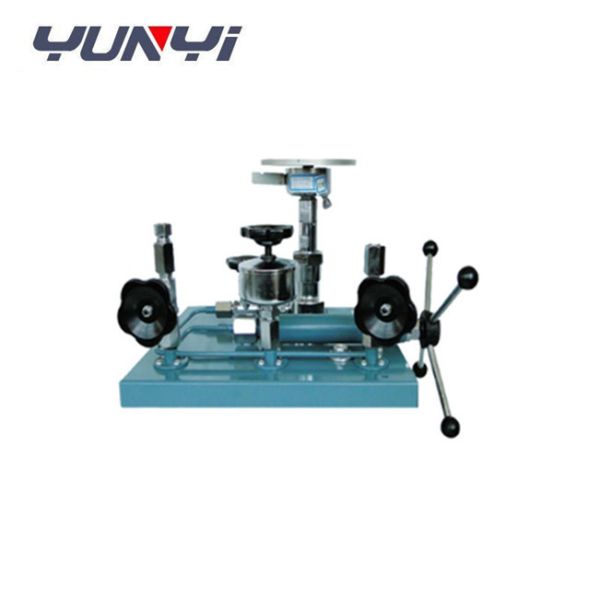 Piston Calibrate Pressure Gauge Dead Weight Tester With Digital Lcd