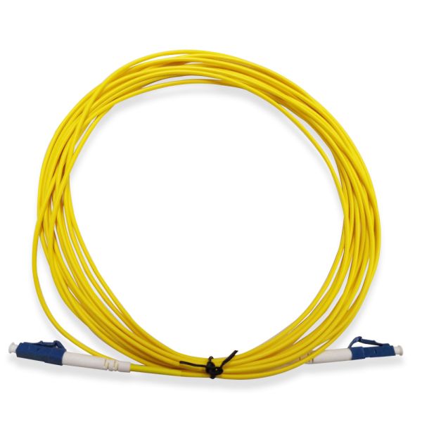 G652D LC UPC Patch Cord OD 2.0MM / 3.0MM PVC LSZH Material