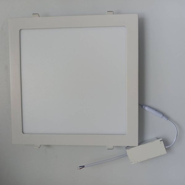 Recessed suspending square flat led panel lighting dimmable and flicker free 12W 15W 18W 25W 30W 85-265V AC