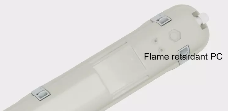 High Brightness Weatherproof LED Fitting SMD2835 Chip IP66 Long Life Time