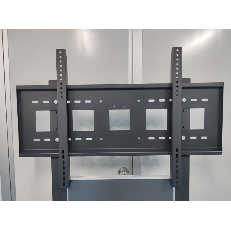 Rolling Mobile TV Cart 75 Inch For Classroom Exhibition Hall