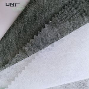 20% Polyester / 80% Nylon Non Woven Interlining Fabric , Paste Interlining