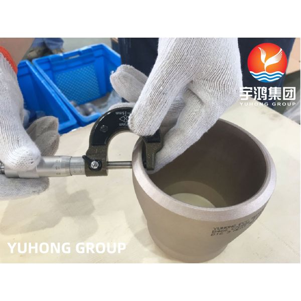 ASTM B466 C70600 Copper Nickel Alloy Fitting Equal Tee B16.9