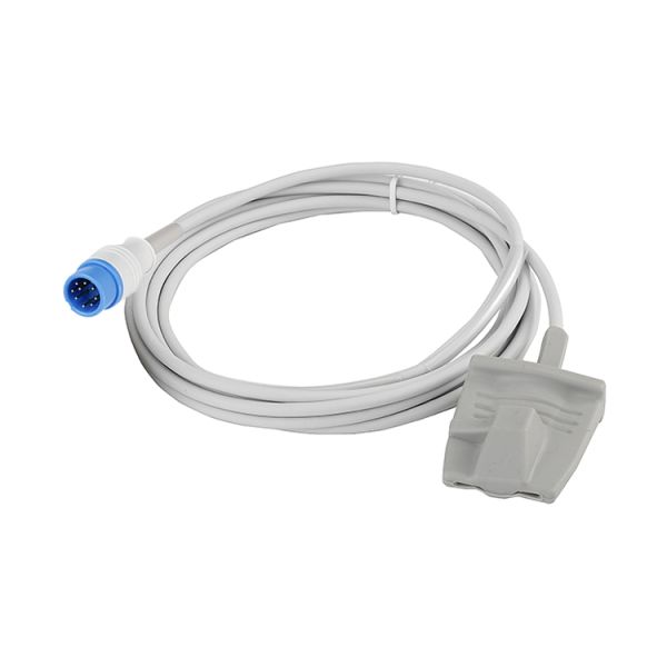TPU Biolight Reusable Spo2 Sensor Fingertip Length 3m For Adult