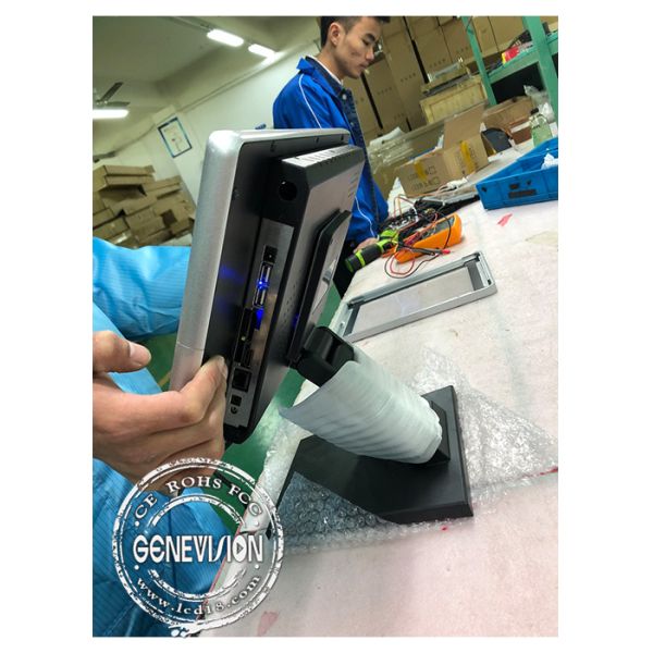 15.6inch Table PCAP Android Touch Screen Kiosk Digital Signage With Googleplay