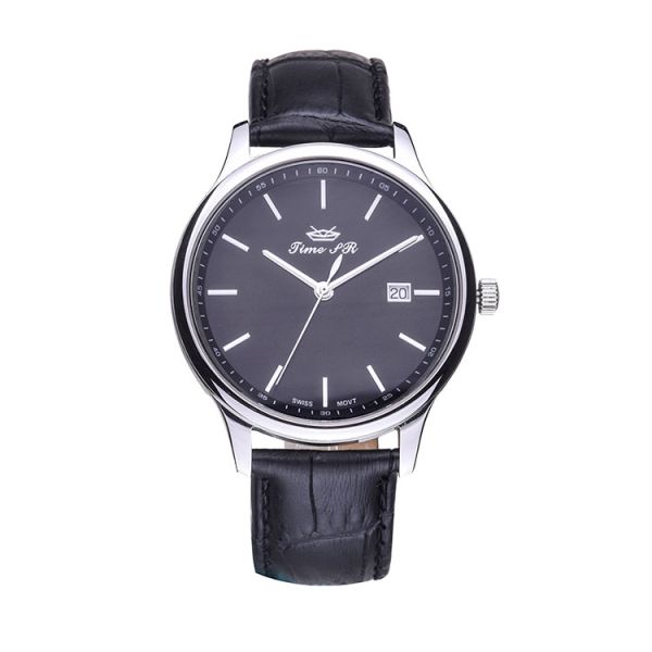 Modern Leather Men's Quartz Watch
