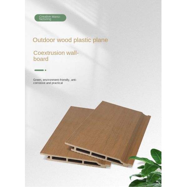 176x18mm WPC Cladding Panel for Outdoor and Indoor Use