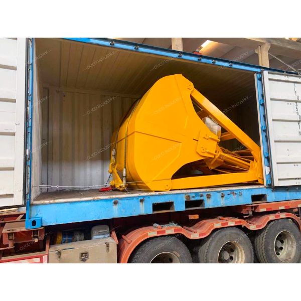 Small Wireless Remote Control Grab Clamshell Bucket 3cubic Meters