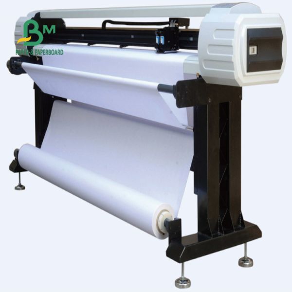 24'' 36'' Width 92 Brightness 20lb CAD Plotter Paper Uncoated Bond Roll